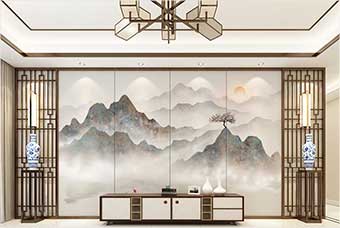 石嘴山森佰汇航空纤维（山水画系列）